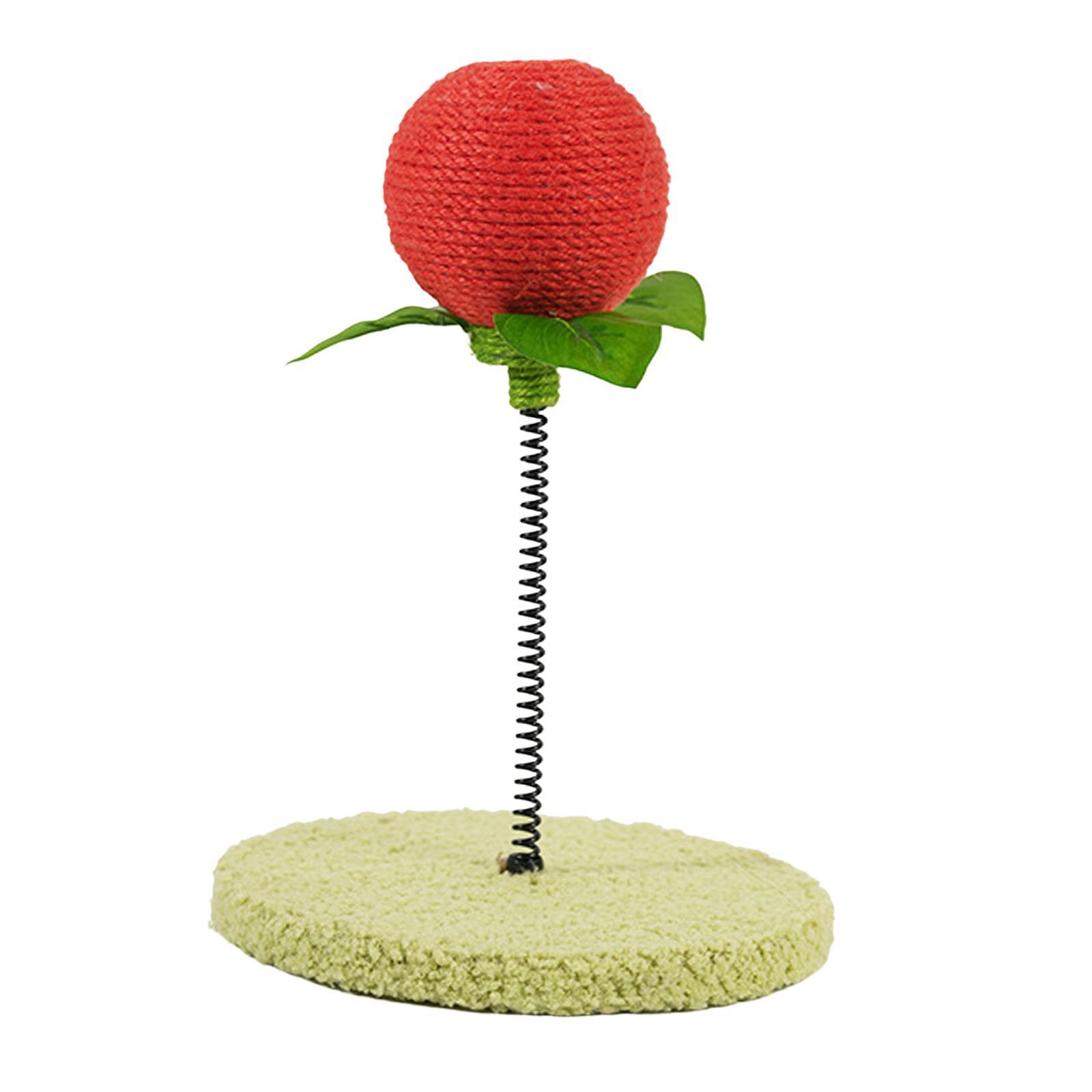 Cat Scratcher Toy Exercise Chasing Kitty Sisal Rope Rest Cat Scratching Ball