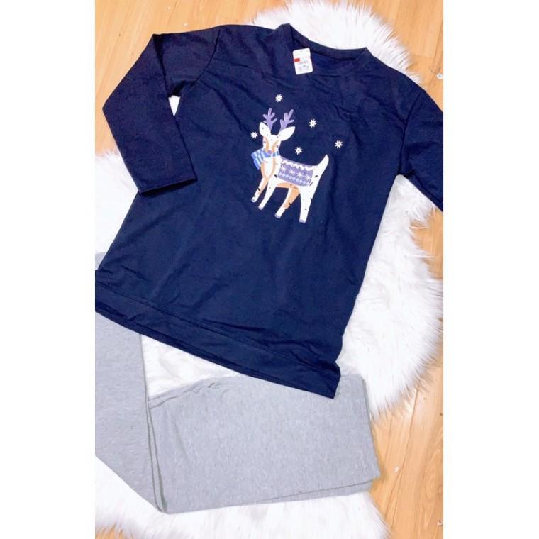 Bộ đồ bầu hươu xanh dễ thương mã BD215