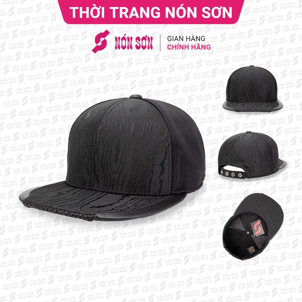 Mũ snapback hiphop nam nữ NÓN SƠN chính hãng MC210Đ-ĐN6