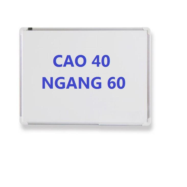 Bảng từ trắng treo tường 40 x 60 cm