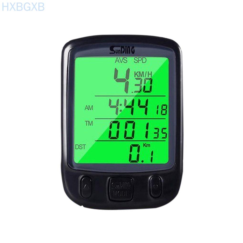 Bike Speedometer Odometer LCD Display Digital Cycling Computer Auto Power Off with Backlit