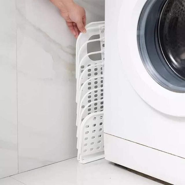 Combo 2 Giỏ Nhựa Đựng Đồ Đa Năng Gấp Gọn Thông Minh Với Chất Liệu Cứng Cáp - Bền Chắc