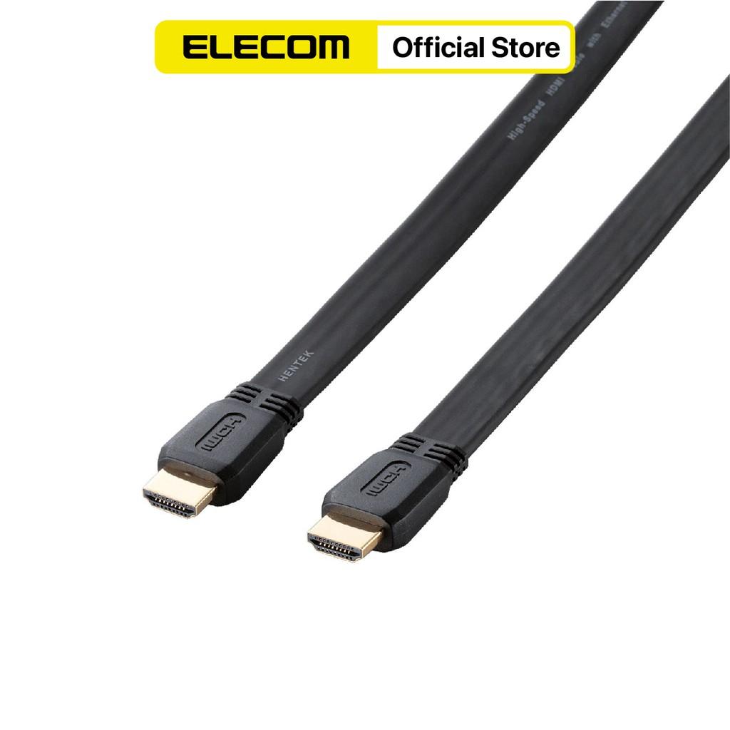 Dây Cáp HDMI Dẹp Elecom DH-HD14EF15BK - HÀNG CHÍNH HÃNG