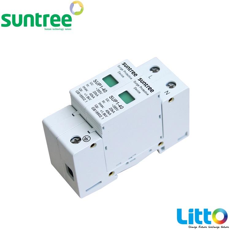 CHỐNG SÉT AC 2P 275VAC SUNTREE, 2P 385VAC ENERGY - HÀNG CHÍNH HÃNG SUNTREE