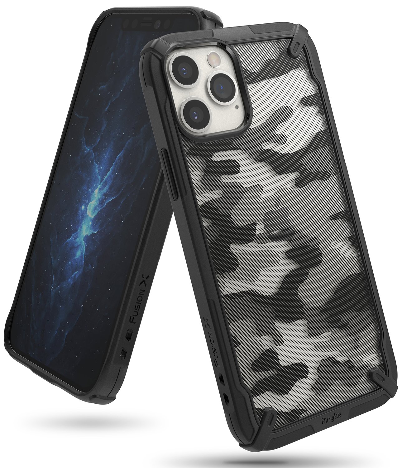 Ốp lưng chống sốc hàng hiệu Ringke Fusion X cho iPhone 12 Series - Hàng nhập khẩu