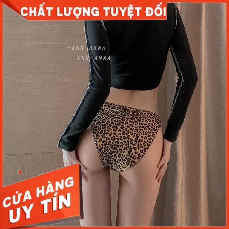Quần Lót Nữ ️Quần Lót Su Sexy Phối Họa Tiết Dây Hông Gợi Cảm Quyến Rũ S1366