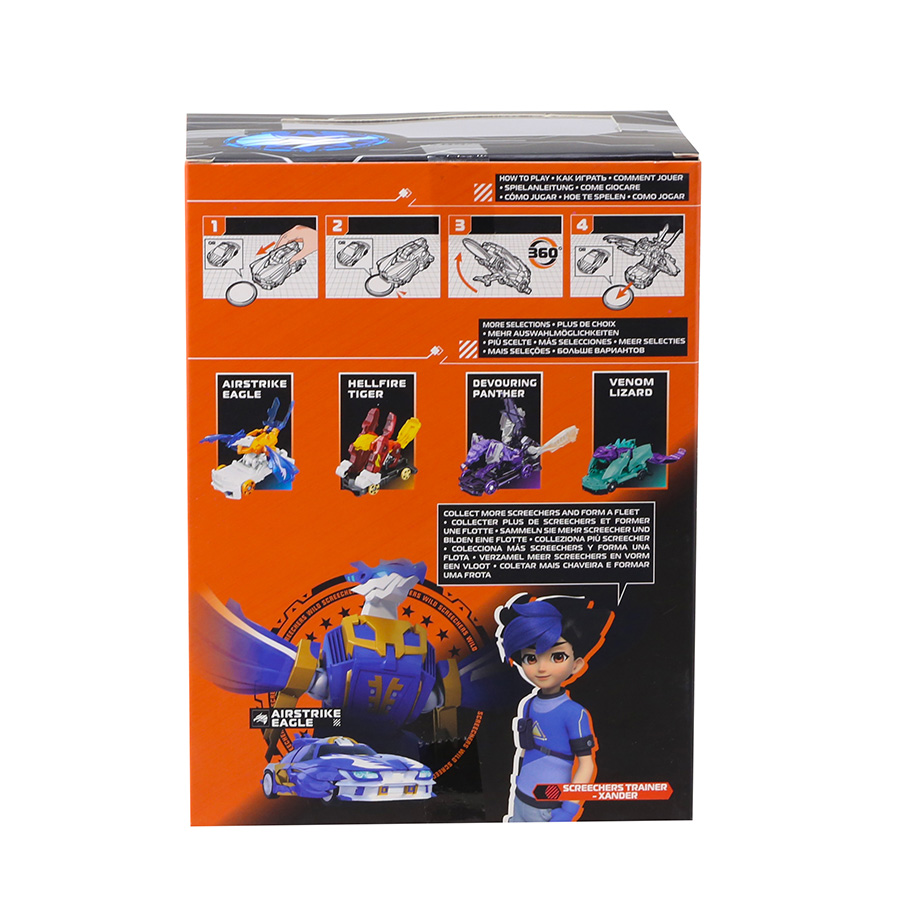 Đồ Chơi Theo Phim Đại Bàng Không Kích SCREECHERS WILD 4 EU685101