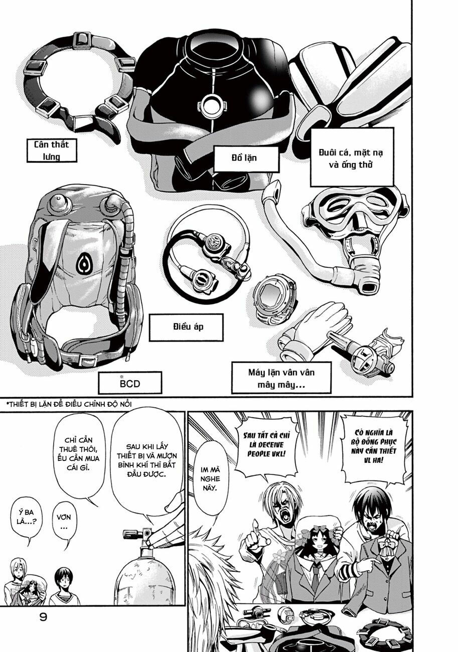 cô gái thích lặn - grand blue chapter 5 5