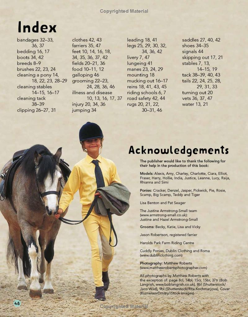 Sách ngoại văn: My First Horse And Pony Care Book