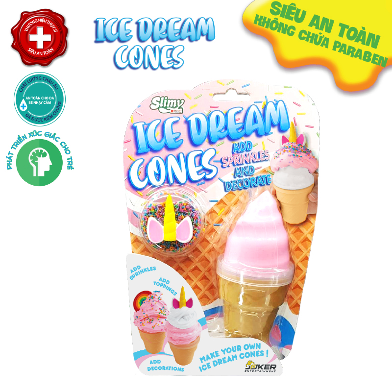 Đồ Chơi SLIMY Slimy Kem Ốc Quế Ngọt Ngào - Trái Tim HEART/33919