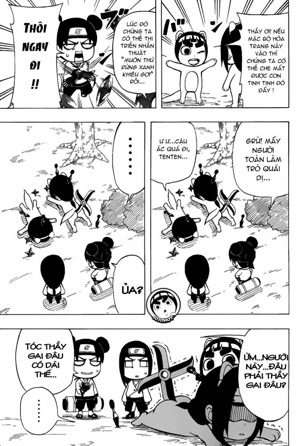 cửu vĩ hồ ly ngoại truyện rock lee chapter 21 9