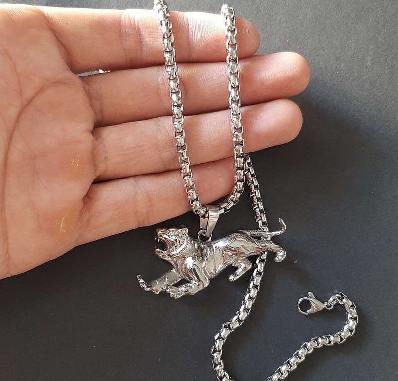 Dây chuyền nam CỌP TRẮNG cực đẹp