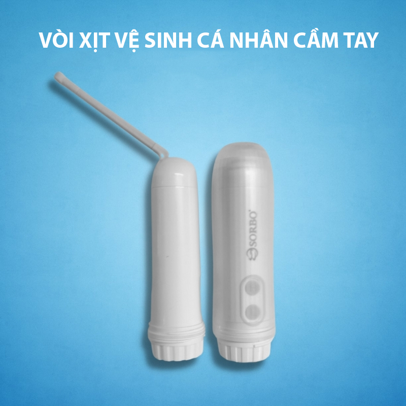 Vòi Xịt Vệ Sinh Cá Nhân Cầm Tay Di Động Mini Chăm Sóc Người Già Trẻ Em