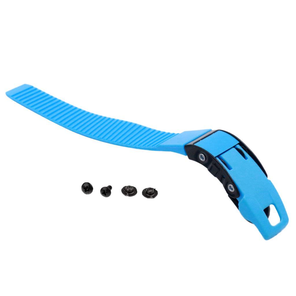 4 Pieces Replacement Inline Skate Shoes Strap with Screws & Nuts 8.3 x 0.8 inch
