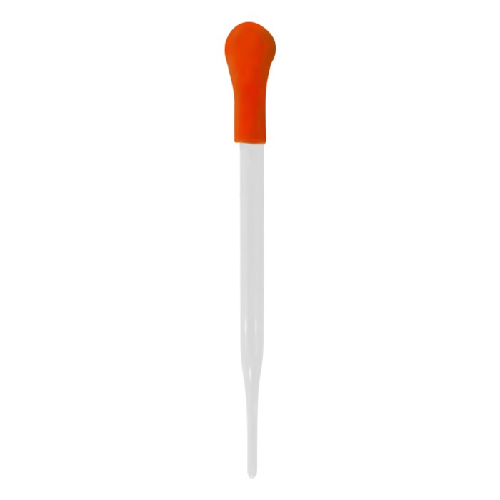 Pipet hút bằng thủy tinh bầu cao su dài 15cm