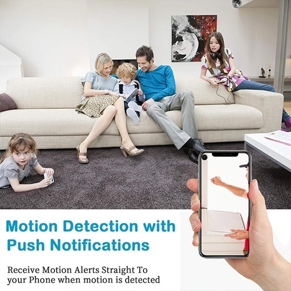 Máy ảnh mini không dây WiFi Màn hình từ xa Máy ảnh cho Cửa hàng văn phòng tại nhà An toàn