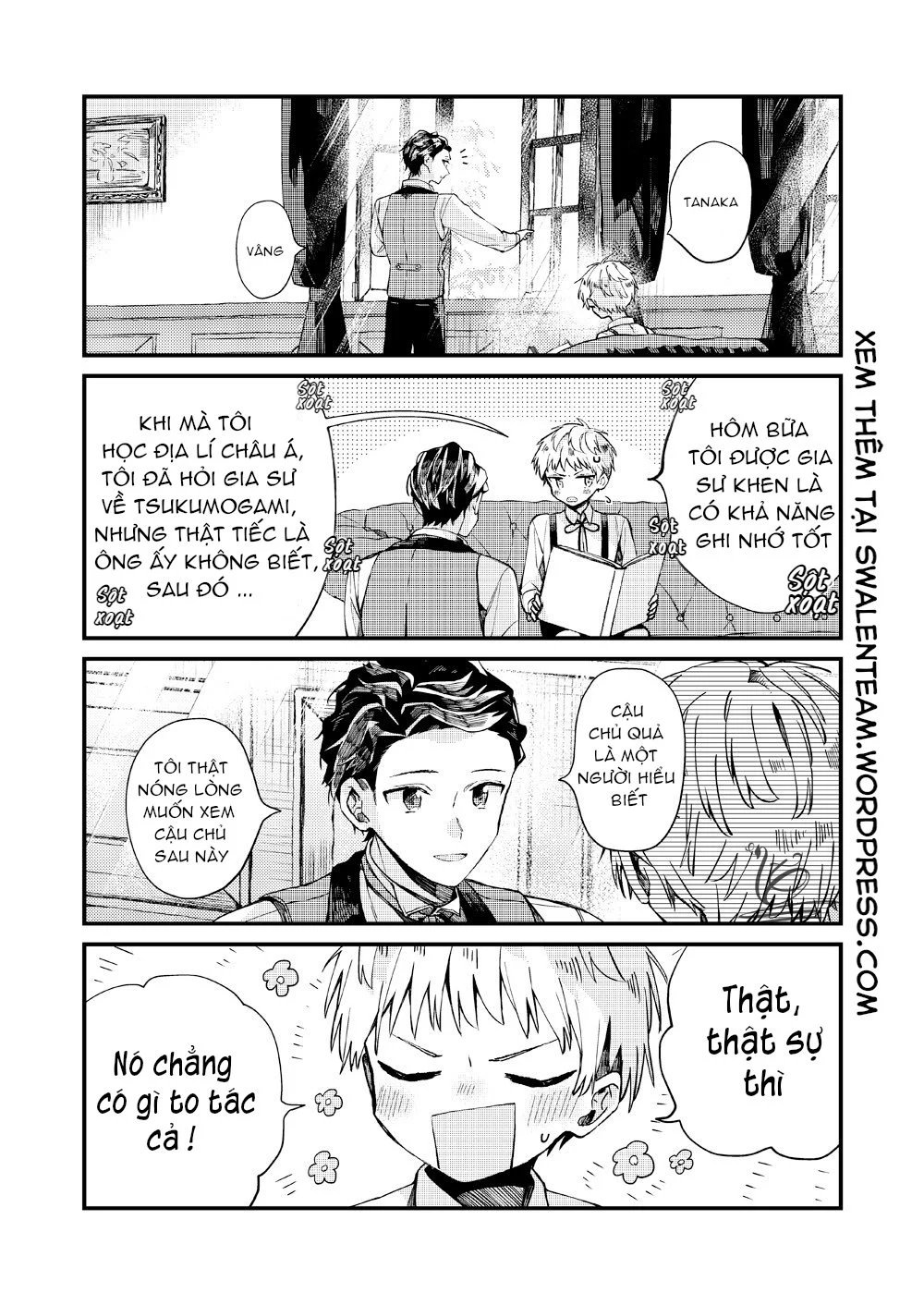 nhóc tóc vàng và chàng quản gia người nhật chapter 2.3 4