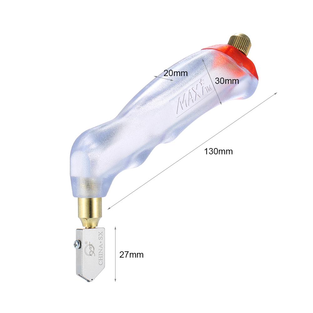 Máy cắt kính cầm tay với Đầu dao bằng thép không gỉ và Bánh xe kim cương, độ cắt dày 10mm