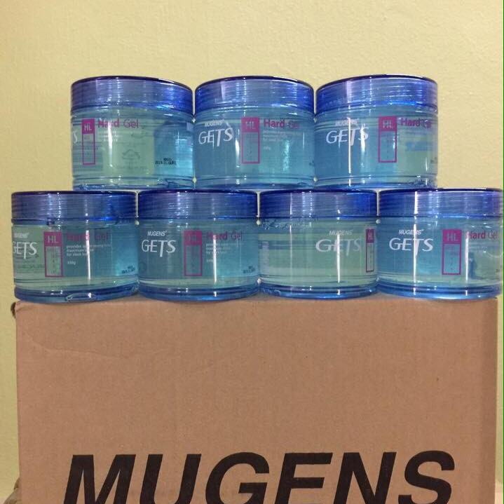Gel đặc cứng Mugens Super Hair Gel Hàn Quốc 330ml + Móc khóa