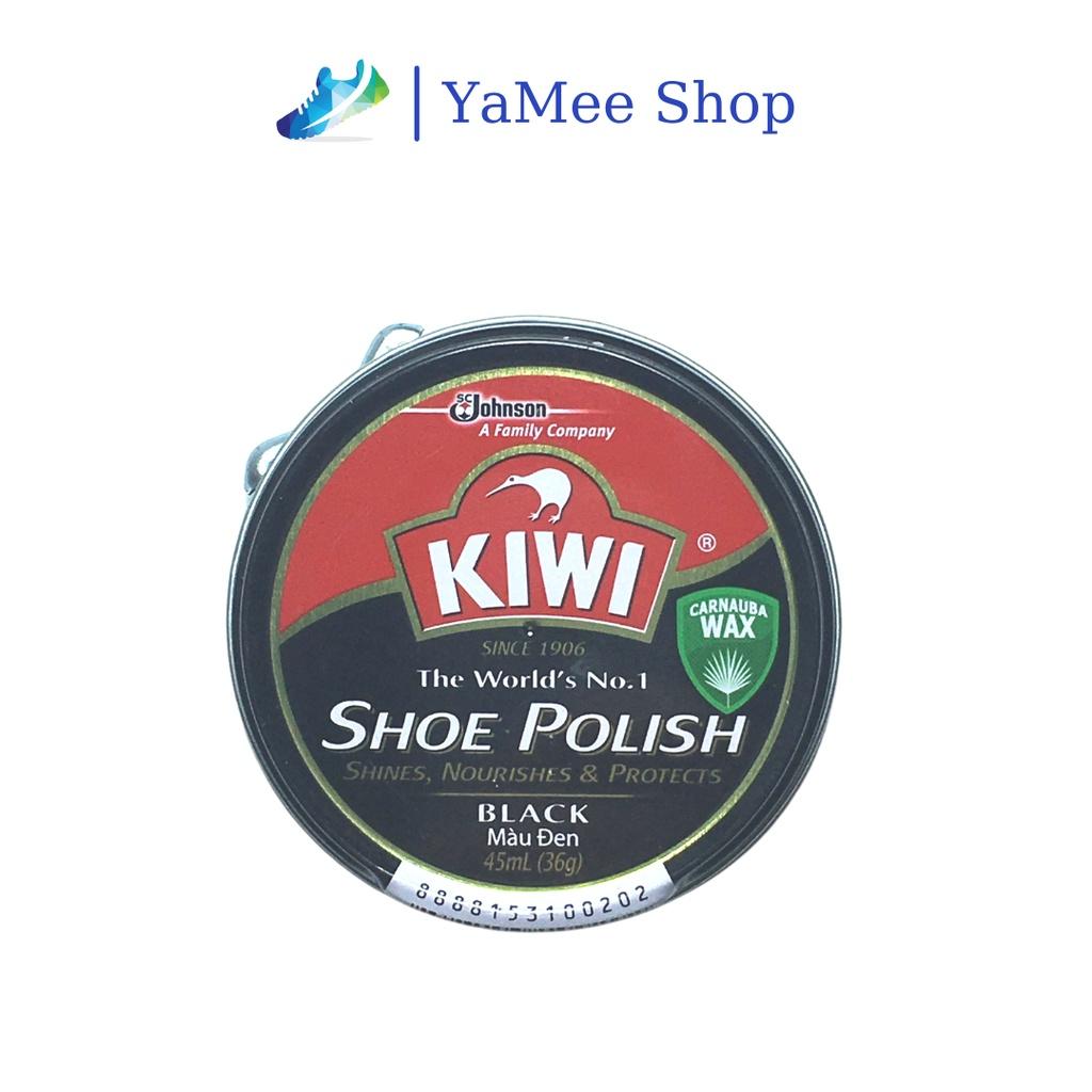 Si đánh giày Kiwi - Đánh bóng Giày Da, lau Giày dạng sáp - Xi Đen 45ML