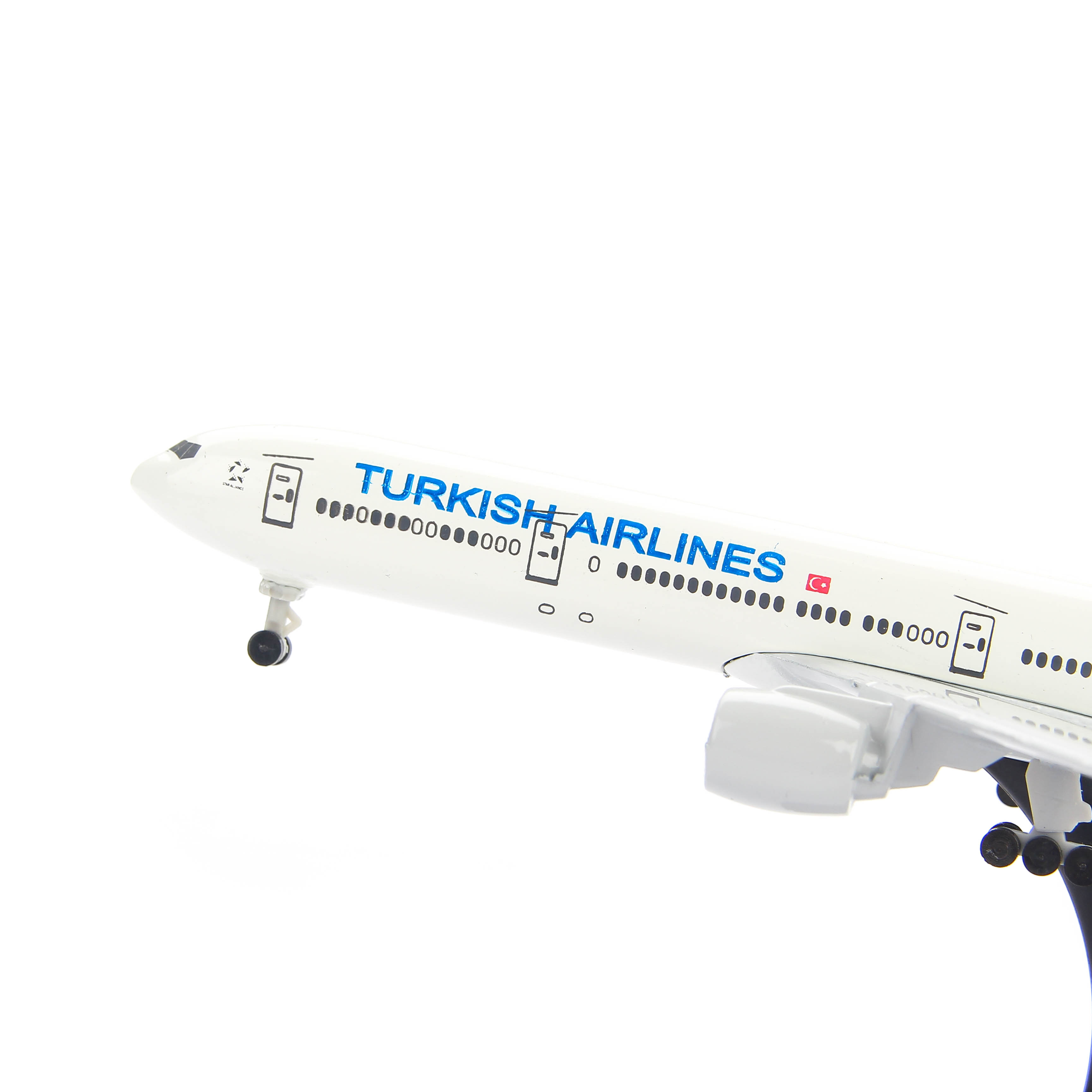 Mô hình máy bay Turkish Airlines Boeing B777 20cm AMS20