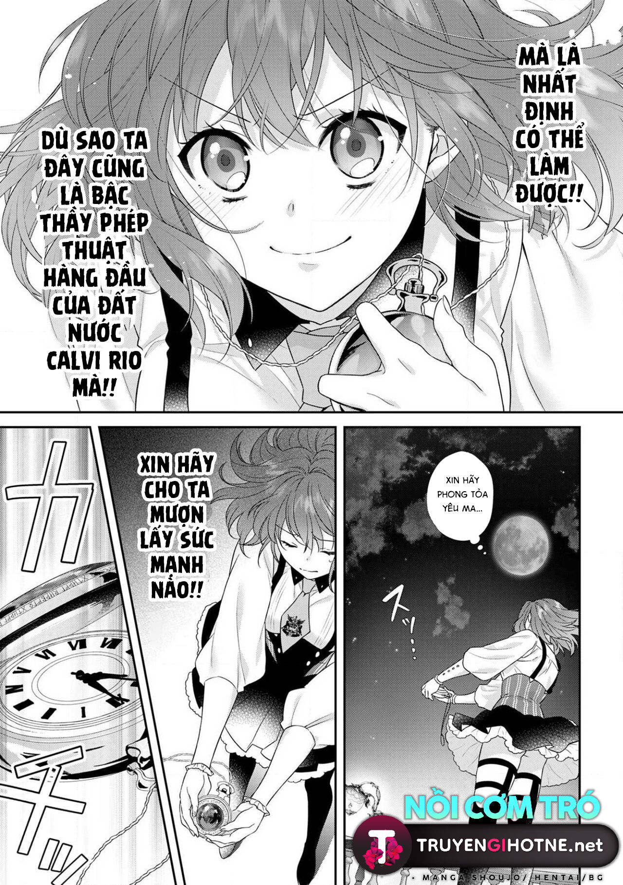 cô gái trinh trắng và quái thú chapter 5.1 4