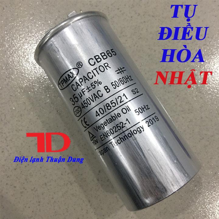 Hình ảnh Tụ điều hòa CAPA NHẬT 35uF, Capacitor TPMAX hàng chính hãng - Điện Lạnh Thuận Dung