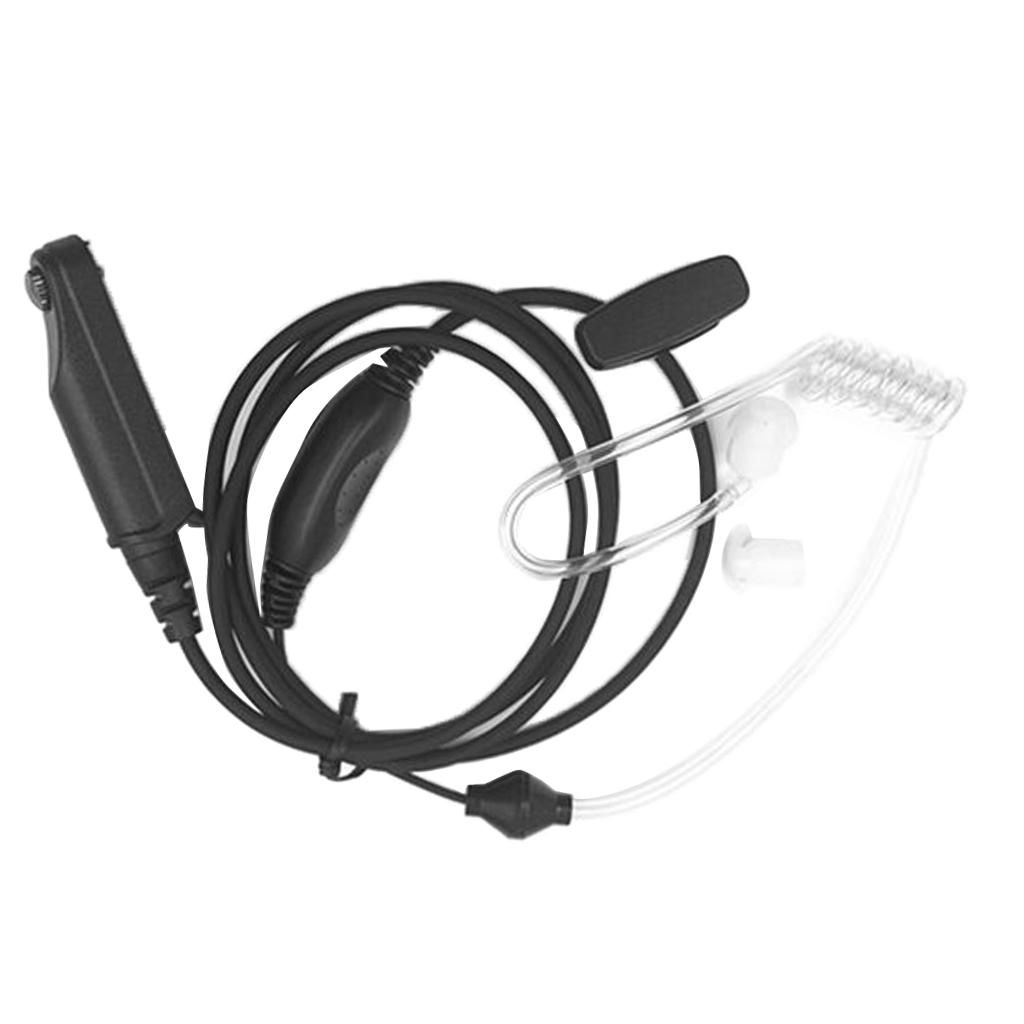 PTT Covert Air Acoustic Tube Headset