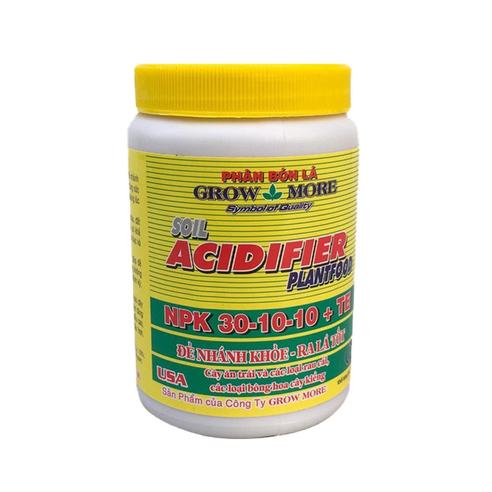 Bộ 3 hộp phân bón lá Grow more NPK + TE cung cấp đầy đủ dinh dưỡng cho hoa cây cảnh - Anh nông dân chính hiệu