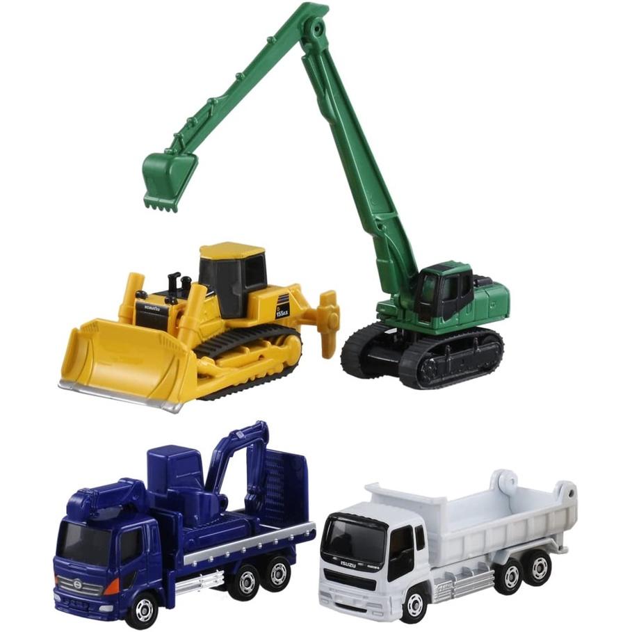 Đồ chơi mô hình Set Tomica Gift Construction Vehicle 4 Chiếc