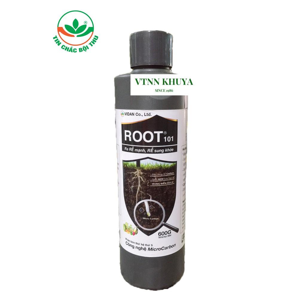 Phân bón hữu cơ Root 101 / Rutsu chai 500ml Vidan Ra rễ mạnh và khỏe