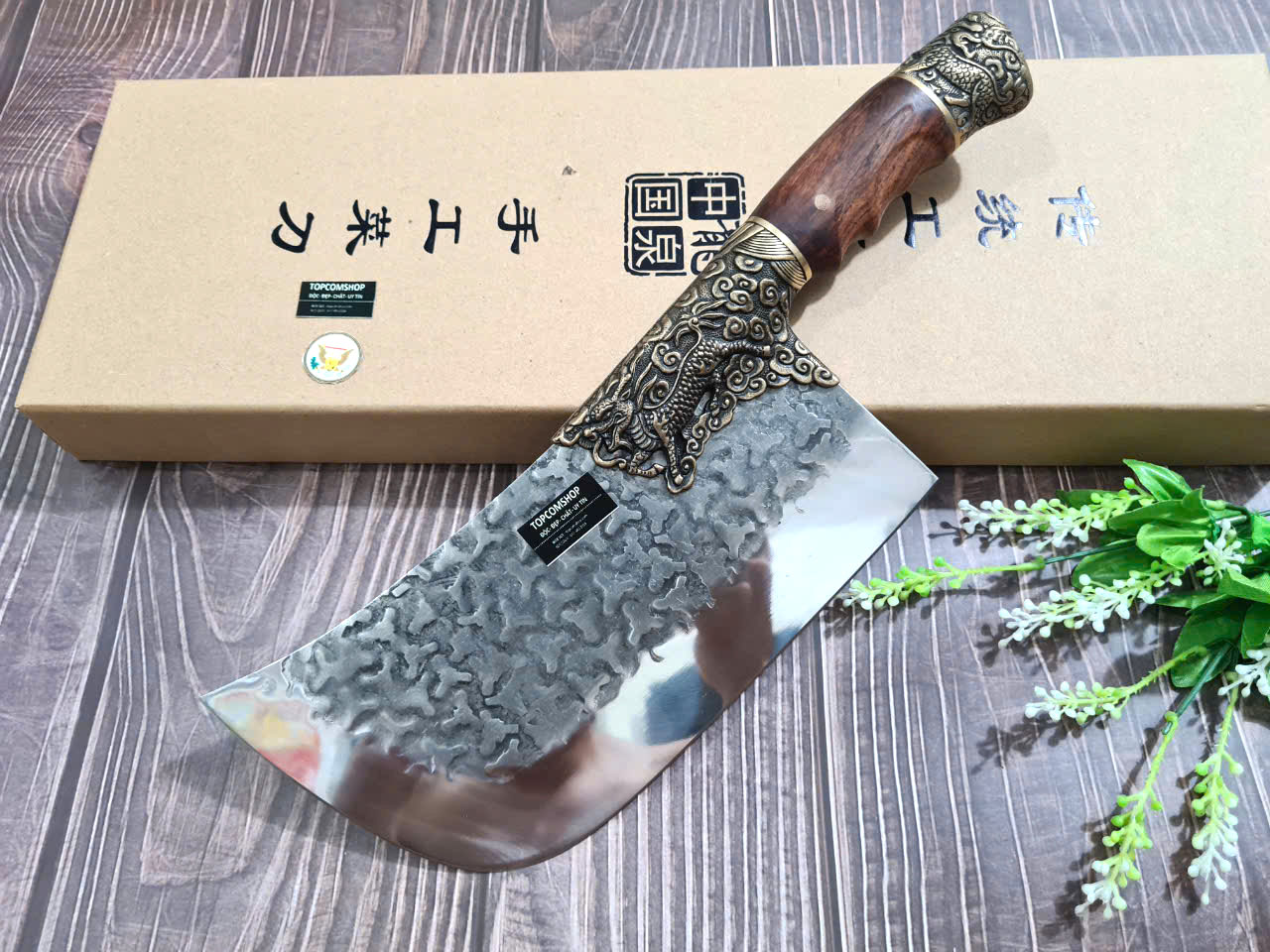 DAO BẾP - DAO THÁI KHÂU KỲ LÂN MÃ A3 DT149 NT topcomshop vn