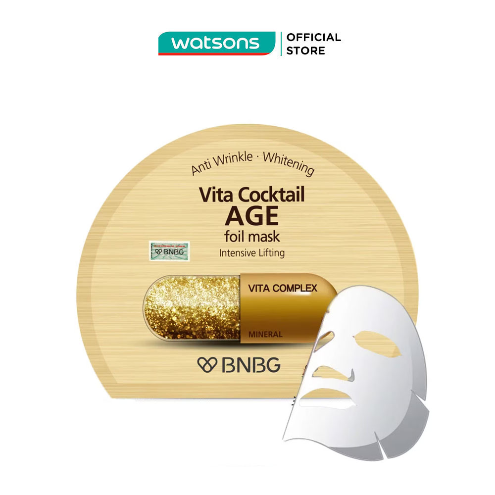 Mặt Nạ BNBG Vita Cocktail Age Foil Mask Chống Lão Hóa 30ml