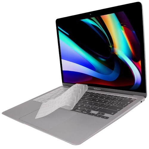 Miếng phủ bàn phím cho MacBook Air 13.3 inch Retina M1 2020 hiệu JCPAL FitSkin Tpu siêu mỏng 0.2 mm - Hàng nhập khẩu