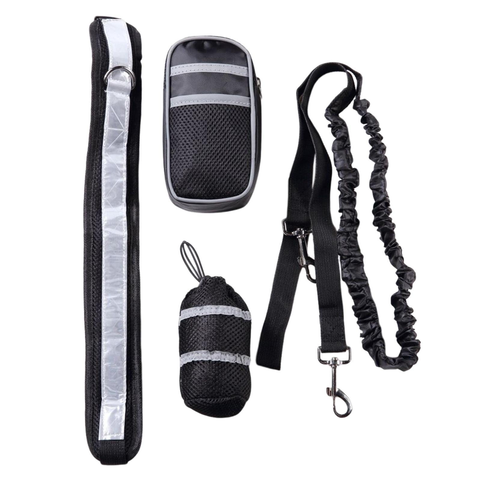 Running Dog Leash Hands Free Reflective Reflective Dog Traction Rope