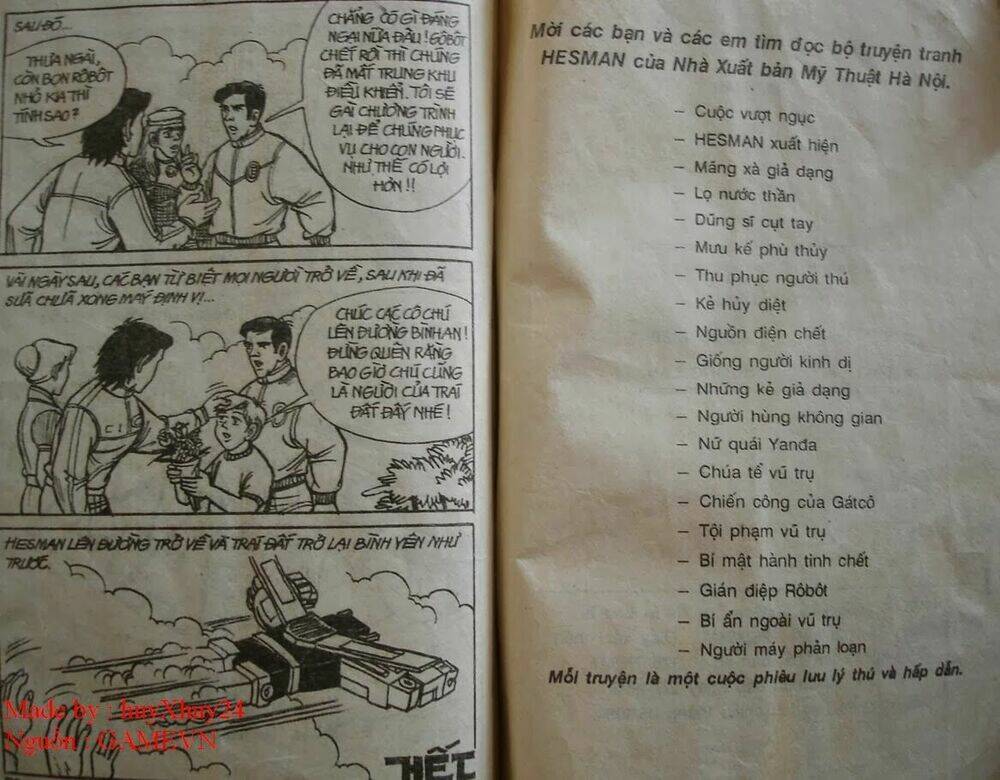 dũng sĩ hesman chapter 21 34