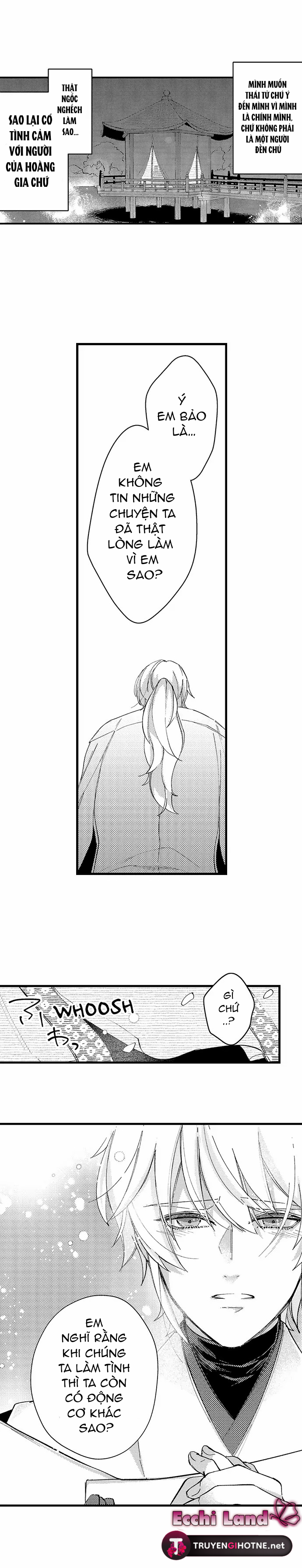 Ôm Lấy Người Giữ Đền Bị Nguyền Rủa chapter 8.1 - Trang 3