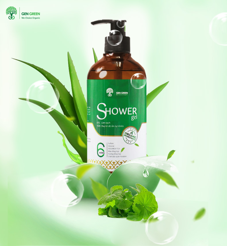 Sữa Tắm Hữu Cơ Gengreen  SHOWER GEL