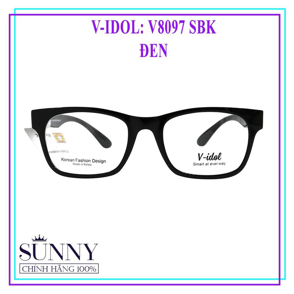Gọng kính chính hãng V-idol V8097 màu sắc thời trang, thiết kế dễ đeo bảo vệ mắt