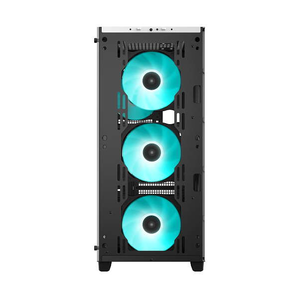 Vỏ máy tính Case Deepcool CC560 [TRẮNG] sẵn 4 Fan LED Gaming Kính cường lực (ATX, M-ATX, ITX) - Hàng chính hãng Viễn Sơn phân phối