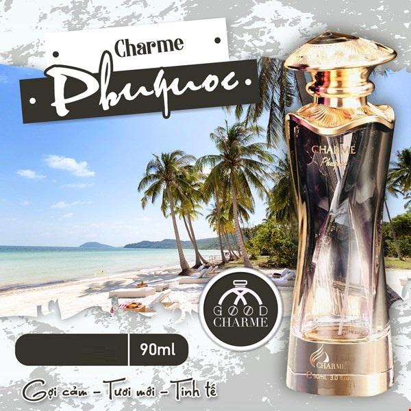 Nước hoa nữ cao cấp Charme Phuquoc 90ml hương thơm đầy mê hoặc và quyến rũ dành cho các bạn gái