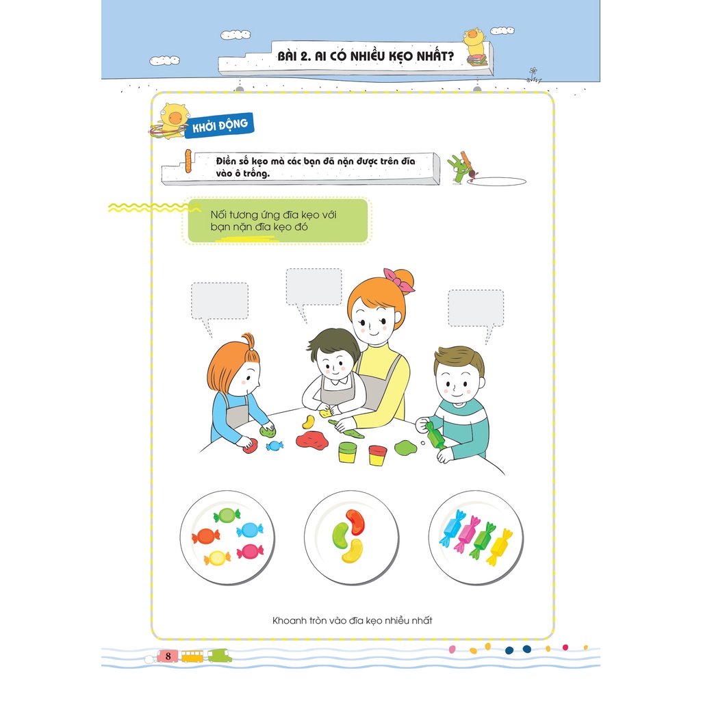 Combo : Sách POMATH Tập 1,2,3 - Toán Tư Duy Cho Trẻ 4-6 Tuổi
