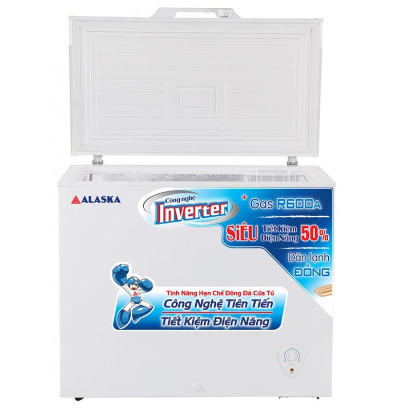 TỦ ĐÔNG MÁT INVERTER ALASKA 500 LÍT BCD-5068CI - hàng chính hãng