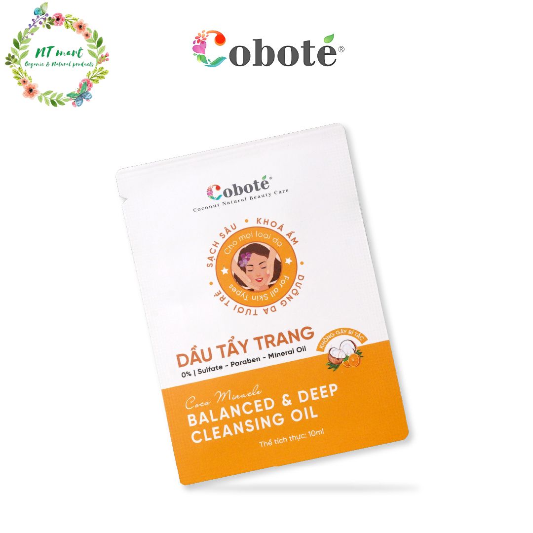 COBOTÉ - Dầu tẩy trang và làm sạch cân bằng