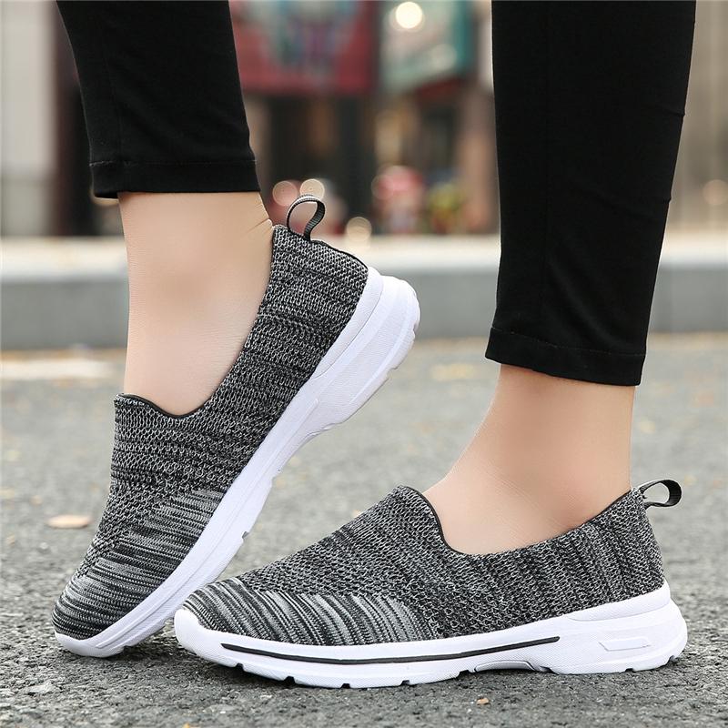 Giày Sneaker Thể Thao Đế Mềm Cho Nữ