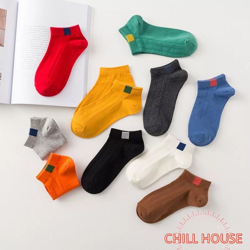 SÉT 5 Đôi Tất Gân Nữ Nhiều Màu - CHILLHOUSE