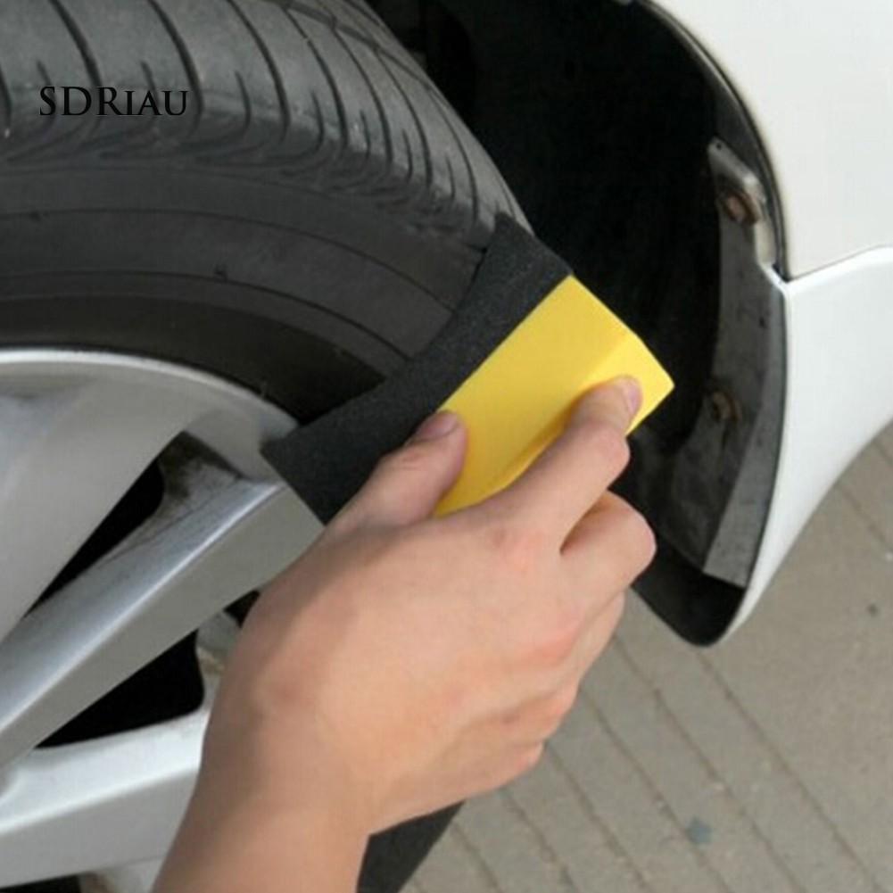 Bộ 2 mút xốp lau chùi đánh bóng lốp xe hơi chuyên dụng