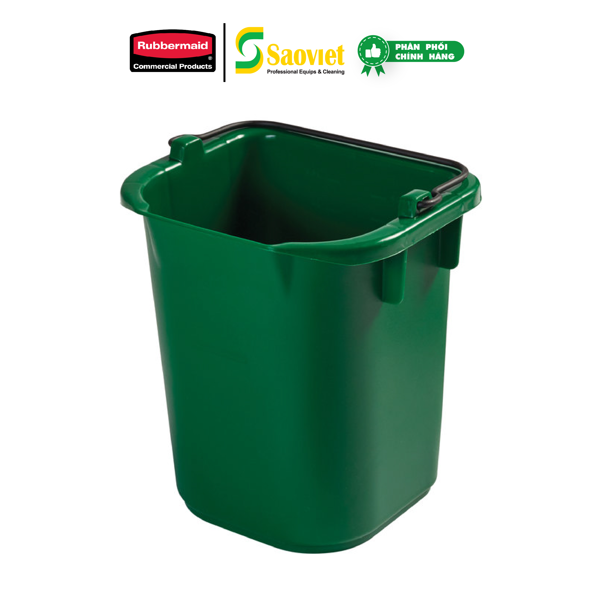 Xô Đựng Dụng Cụ Vệ Sinh Đa Năng RUBBERMAID Nhiều Màu Sắc - SKU: 1857374/5/6/7/8 | SAOVIETCO