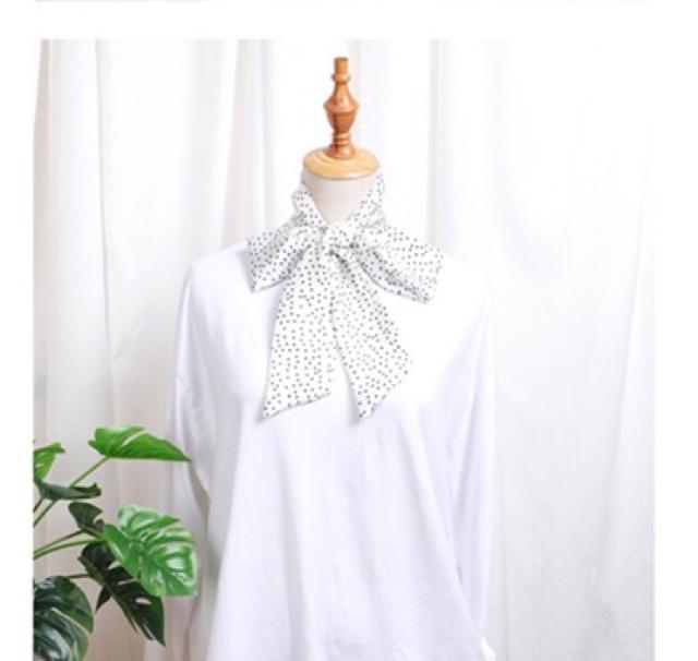 Khăn choàng cổ thắt nơ Khăn thắt nơ áo sơ mi