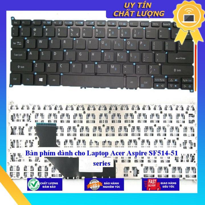 Bàn phím dùng cho Laptop Acer Aspire SF514-51 series - Hàng Nhập Khẩu New Seal